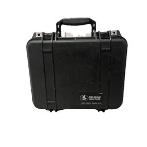 PELICAN 1400 Watertight Protector Equipment Case  | 1400 With Foam Black